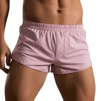 Muški donji rublje Ljeto u boji Pamučne hlače Elastična opsega Labavi suvi ležerni sportski trčanje