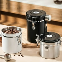 Nehrđajućeg čelika Airtight Jar kafić za pohranu Datum pohrane Tracker za pasulj čaja