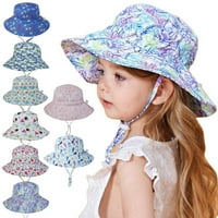 Ljetni šešir za bebe sunce Visor Dječji šešir za sunčanje protiv ultraljubičastog kanta za kantu dječake