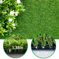 Goasis travnjak Umjetna travnjaka, visina pile Umjetna travnata travnjak 8'x50 'za unutarnji vrt na