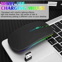 2.4GHz i Bluetooth miš, punjivi bežični miš za Xiaomi Poco NFC Bluetooth bežični miš za laptop MAC računarsku