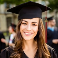 Diplomski reel za kvalitet CAP kvaliteta Grad Zlatni maturanti sa zlatnim šarmom za diplomski poklopac
