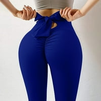 BDFZL pantalone za žene Žene Trendovi i udobne solidne boje natrag luk za mršavljenje Yoga hlače Duks