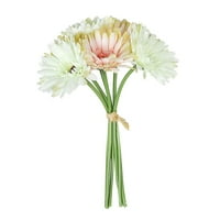 Poatren umjetna svila lažna cvijeća Daisy Gerbera vjenčani bouquet party matični dekor