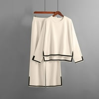 Lounge setovi za žene Žene Ljetne hlače Ispis majica kratkih rukava Casual Dvije odijelo Atletski stil