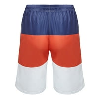 Muški standard Quick Quick Tri-Color series plivajuće kratke hlače za kupanje kupaće odijelo s mrežnim
