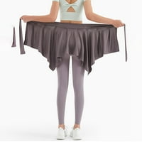 Sportska joga suknja Anti-prazna vanjska suknja baletna ples joga golf suknja plus veličina haljina
