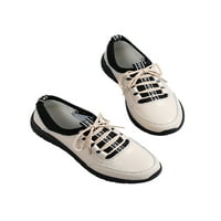 Harsuny dame casual cipele čipke up stanovi udobne tenisice na otvorenom lagana ravna šetnja cipelama
