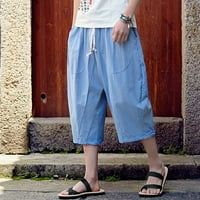 LoyisVidion muns hlače čišćenje muških ležernih slanih sportskih pantalona teletalne pantalone za telegane