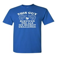 Taj momak je preživio als ledeni kantu izazov za odrasle majica majica
