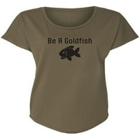 Budite zlatna riba ženska Dolman Tee