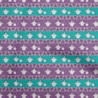 Onuone pamučna kambrična šljiva tkanina Kawai šivaći materijal za ispis tkanine od dvorišta širokog am