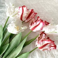 Putformat 26.77 3D Real Touch Tulips Umjetno cvijeće Bridal Holding Cvijeće Početna Vrtni zabavni ukras