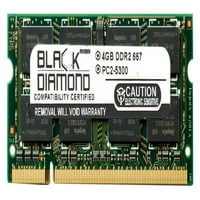 4GB RAM memorija za Apple IMAC MA879LL 200pin DDR SO-DIMM 667MHZ Black Diamond memorijski modul nadogradnje
