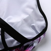 Aaimomets Print Digital Women Split veličine kupanja Podesivi kupaći kostim Obriši strape Plus kupaći