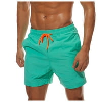 Muške hlače na plaži Muške brzo suhe plažne hlače obične tri četvrtine hlača labavi plivajući kratke