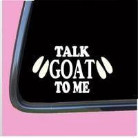 Talk Goat na meni TP auto prozor 8 naljepnica za naljepnicu Boer mliječni mlečni mlijeko Kiko