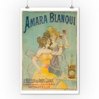 Amara Blanqui Vintage poster Francuska