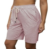 Avamo dame kratke vruće hlače nacrtavanje elastičnih struka na dnu pola duljine mini pantne žene vrećice
