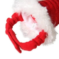 Božićni šešir božićni kostim odijelo za glavu za kosu za kosu pribor za pse mačka hrčka