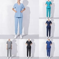 Žene Muškarci Bolnička radna odjeća Laboratorija Dentisit PET uniformne piling set pants safir xxl