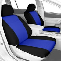 Caltend prednje kante Neoprenske prekrivače sjedala za 2000- Nissan Maxima - NS147-04PP plavi umetak