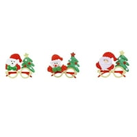 Božićni ukrasi odraslih dječji rogovi Santa Claus Naočale za ukrašavanje