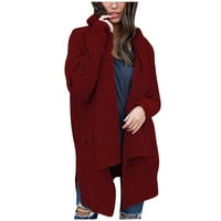 Fatuov ženski FAU krzneni kaputi - Print ženska odjeća Prodaja Jesen Obne odjeće Plus veličine kaput