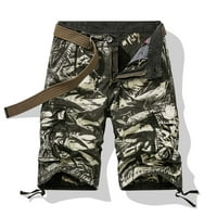 Farstey muške gaćice sa patentnim zatvaračem višestruki džepovi labavi kratke hlače Summer Hiking teretana