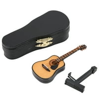 Minijaturni model gitare, drvena gitara gitara gitara, za kućni stol uredski stol