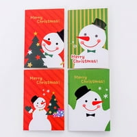 Božićna crtana notebook Notepad džepna bilježnica za djecu odrasli festival rođendanski pokloni stil