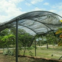 Cerbior 50% UV blok hladovine tkanište za sunčanje Poklopac postrojenja Greenhouse Ft, crna