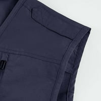 Odeerbi prsluk za znoj za muškarce Slim Sports Multi-torba casual Brzi sušenje Loose Planinarske alatne