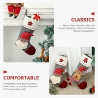 Božićne čarape Xmas Sock Candy poklon torba Božićne drvce Privjesak Xmas