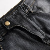 Amidoa Muška nova moda imaju džepove dugme sa zatvaračem Traper trend trend traperica plus veličine