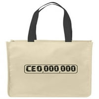 Canvas Tote Torbe CEO, OOO, OOO CEO CEO Rich Company Business Reusable Shopping Funny poklon torbe