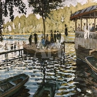 La Grenouillere, Scenic World Culture UnfEd Giclee Print Wall Art by Claude Monet Prodano od Art.com