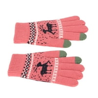 Rukavice sa punim prstima, pletene zimske rukavice Dugi servisni vijek trajanja toplo prozračna osjetljiva