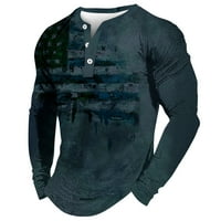 Gildan T majica stabilna odjeća Muška grafička i vezena modna majica i jesenski dugi rukav tiskani pulover