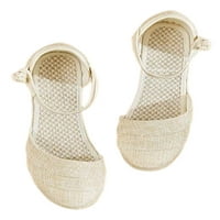 Gomelly Women Espadrilles Sandal Ljetne sandale Pumpe za plažu cipele Lagana Marija Jane Heels Wedding