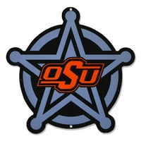 Oklahoma State Cowboys 12 '' Spirit veličine laserskih čeličnog logotipa zidne umjetnosti