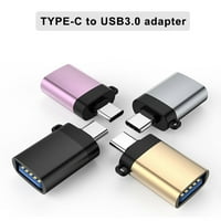 Deyuer Mini OTG USB 3. Za TIP-C adapter za punjenje za tablet za telefon, srebro
