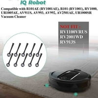 Bočne četkice Zamjena kompatibilna za IQ Robot R101E, RV1100, RV1101, RV2011DRUS, RV912S, R100