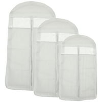 Odjeća za prašinu otporna na torba pokriva torbe za odjeću za pohranu sa čistim prozorom