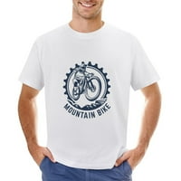 Vintage Mountain Bike Logo Majica Men Retro MTB Biciklizam Tee