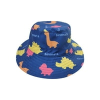 Dadaria Girls Hat Mjeseci - Godine Ljeto Kids Šareni dinosaur Crtani za zaštitu od sunca Hat Ribarsko šešir sa šeširom uže mornarice 9- mjeseci, dječake Djevojke