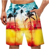 INLEIFE Pola kratke hlače Muška čišćenja mens nacrtavanje posebnog smiješnog pivskog festivala plaže