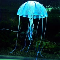 Unutarnji vanjski spremnik za ribu Fluorescentna užarena ljepota umjetna jellyfish ornament akvarijum