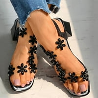 Mishuowoti sandale za žene Ženska Cveća bohemia-stil cvijeća Skrina na cipelama na plaži Sandals Cipele