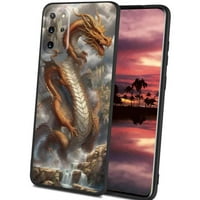 Majestic-Dragon-Realms - telefon, deginirani za Samsung Galaxy S20 + Plus Case Muške žene, Fleksibilan